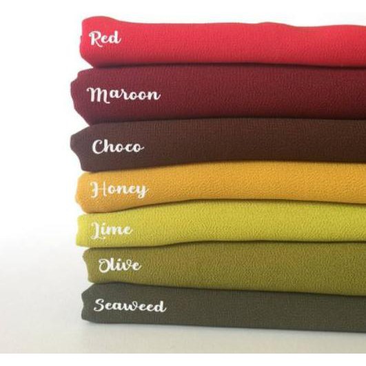 ➯ bahan baby doll.sifon.ceruti babydoll , bahan jilbab ۩