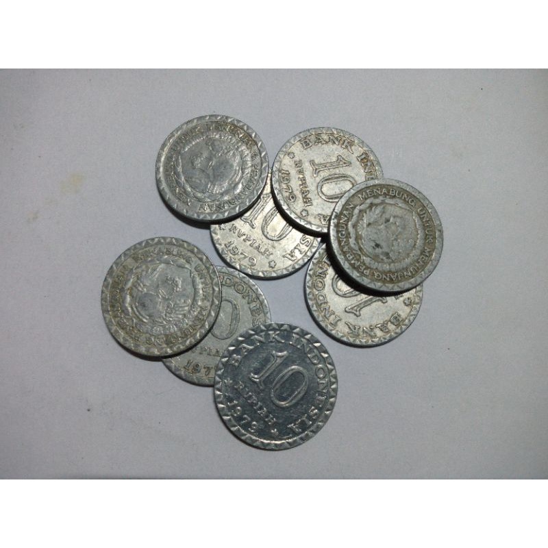uang koin 10 rupiah tahun 1979