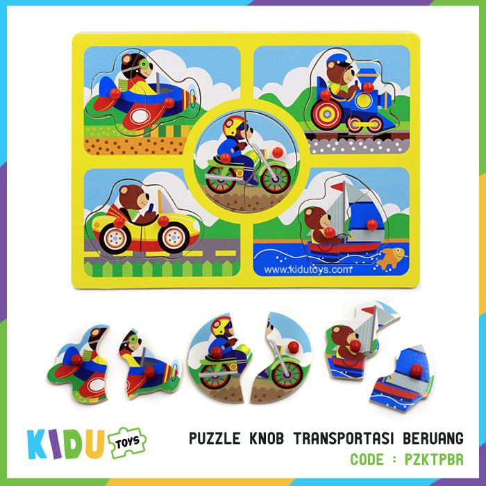 Mainan Anak Puzzle Knob Part 3 Kidu Toys