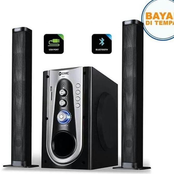Speaker Aktif Gmc 886P 2In1 Multimedia Bluetooth Subwoofer Bass H62_7Ylcb5