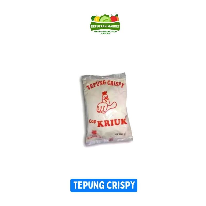 

Tepung Kriuk Per Pack / Bahan Pelengkap