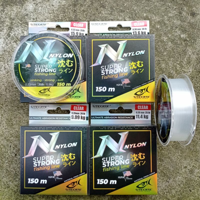 senar pancing utecate nylon / senar murah / senar