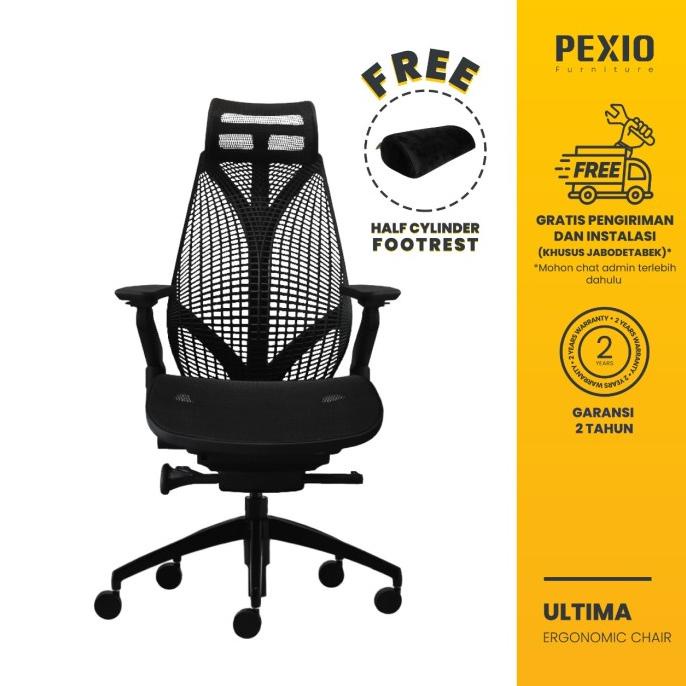 Jual Kursi Kerja Ergonomis Ergonomic Office Chair Ultima