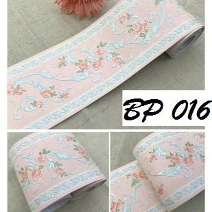 Premium wall border sticker wallpaper dinding list timbul texture 16