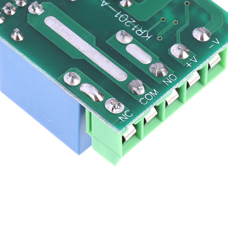 【Theredsunrisesiwy.id】1CH Channel Wireless RF Remote Control Receiver Relay Switch DIY Module 433MHz