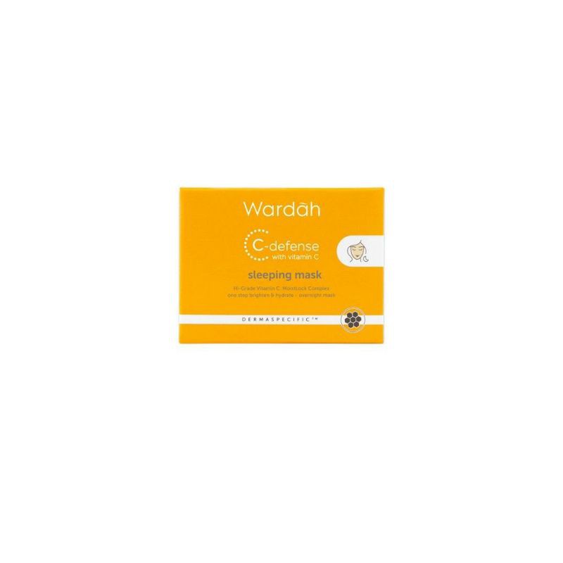 Wardah Sleeping Mask C-Defense 30gr