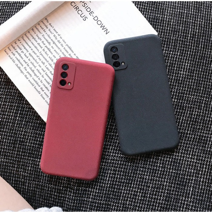 OPPO A74 4G 6.43 INCH PREMIUM TPU SANDSTONE SILIKONE CASE ANTI LICIN