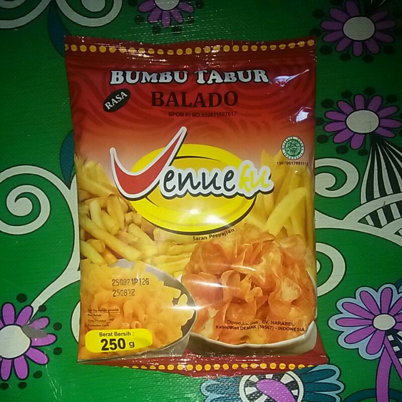 

Bumbu tabur Venus balado 250g