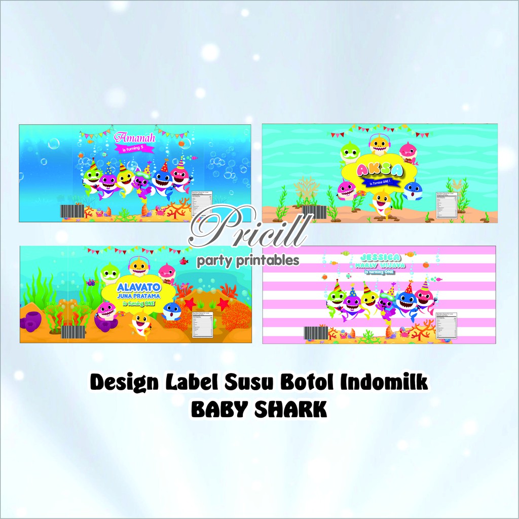 

Label BABY SHARK Lengkap