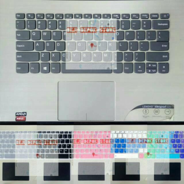 Keyboard protector/cover Lenovo Ideapad/yoga S145 320 320S 330 330S S340 520 720  14&quot;