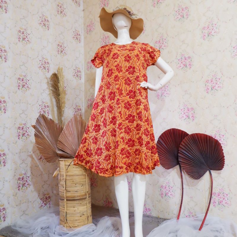 Daster Qonita Batik Rosmalia hls