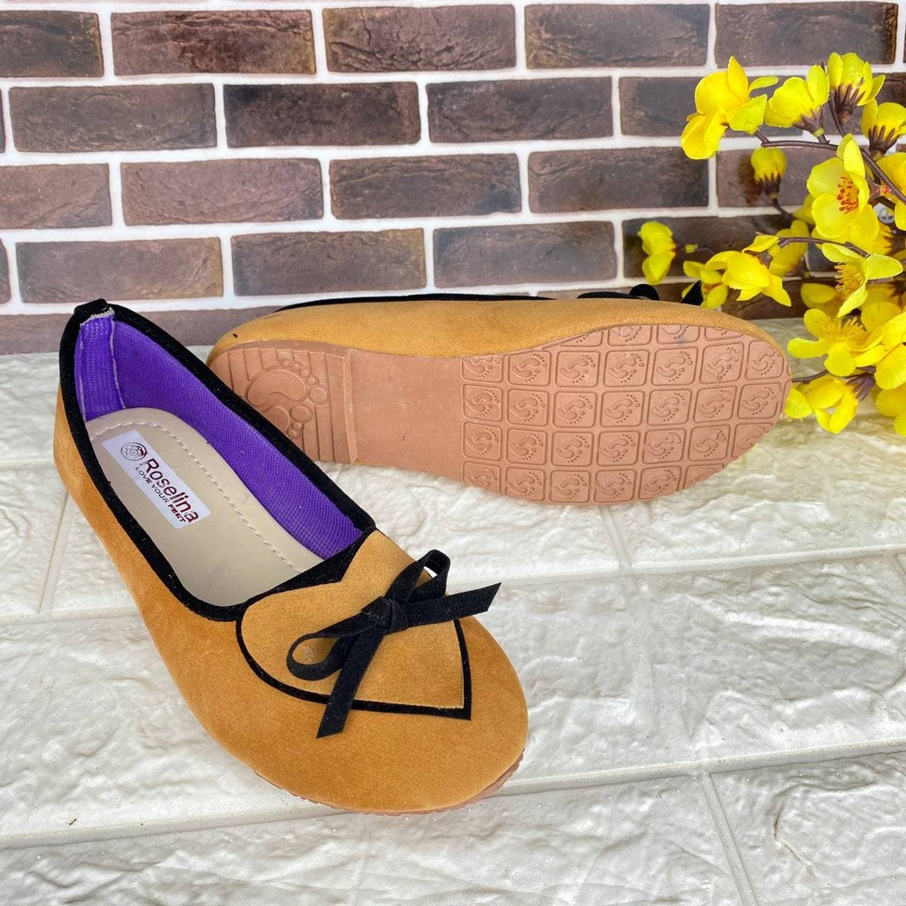 [TAMAN SEPATUKU] SEPATU TRENDY MURAH FLATSHOES LOVE PITA 3-5 TAHUN GAX16