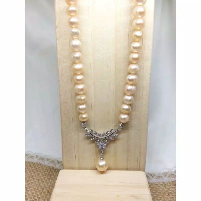 Kalung mutiara tawar terbaru | Kalung mutiara lombok | kalung elegan | kalung wanita