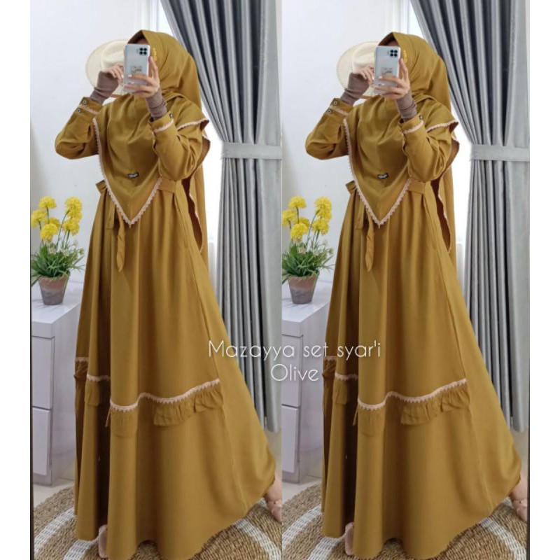 Mazayya set syar i by Athata Exclusive