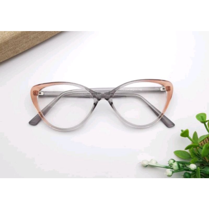 kacamata wanita minus clynder normal Anti radiasi frame 1052