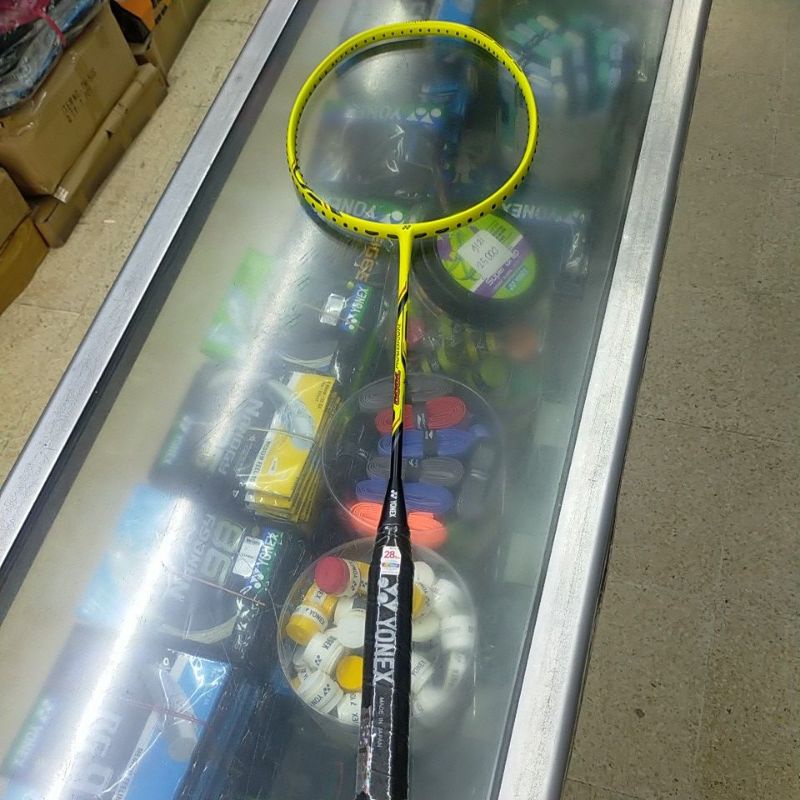 RAKET BADMINTON YONEX NANORAY 7000 JAPAN - GRAPHITE + X-FULLERENE - HEAD LIGHT BALANCE / LONG SIZE -