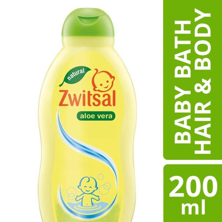 Zwitsal Baby Bath 2in1 Hair &amp; Body / Milk And Honey 50ml 50 ml 200ml 200 ml Sabun Mandi