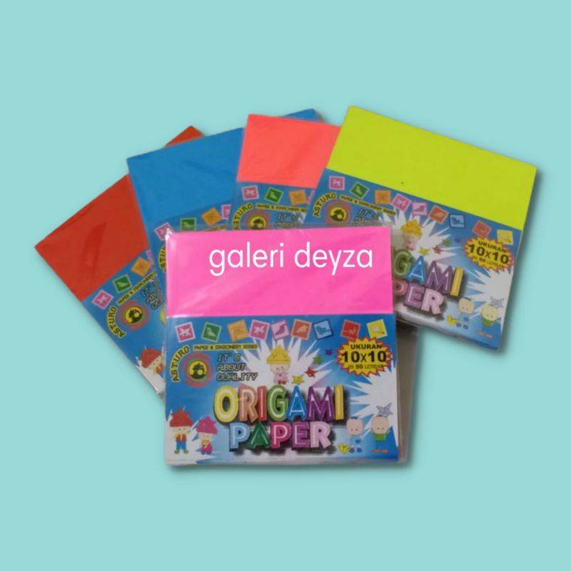 

Alat tulis - KERTAS LIPAT / ORIGAMI PAPER ASTURO UK 16X16