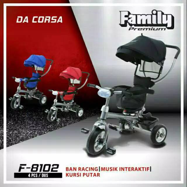 SEPEDA RODA TIGA FAMILY  F8102