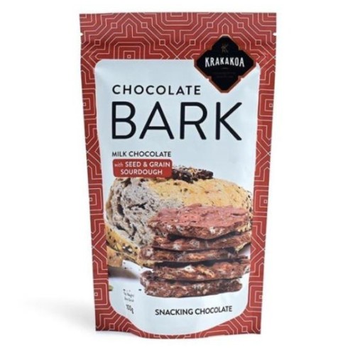 

Krakakoa Chocolate Bark Milk Chocolate with Seed & Grain 100g