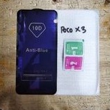 XIAOMI REDMI NOTE 5A , REDMI NOTE 9 PRO , POCO X3 , POCO M3 , XIAOMI REDMI 10 anti blue kaca anti radiasi