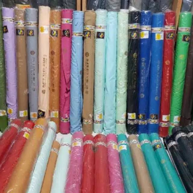 Bahan kain katun oxford asli sari warna untuk seragam atau masker kain grade AAA