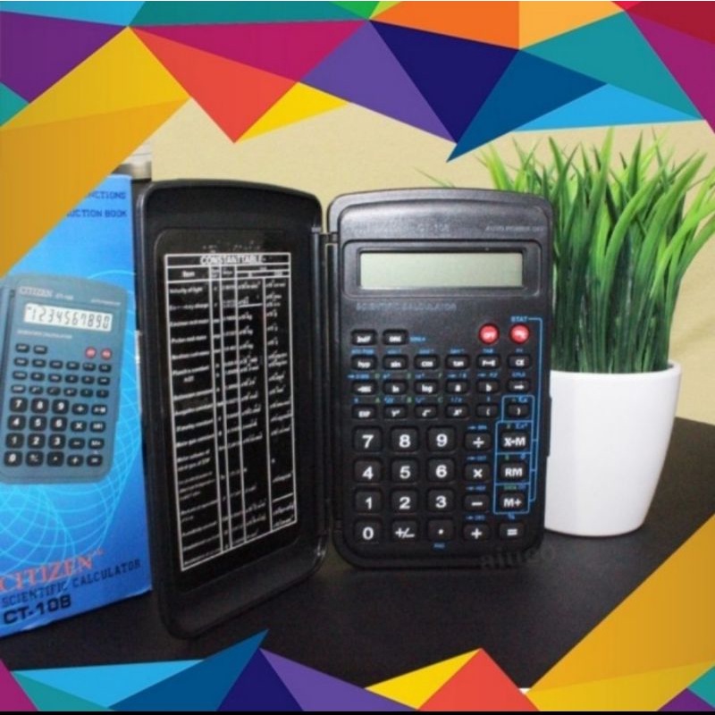 

Kalkulator SCIENTIFIC CITIZEN CT 108 calculator CT108 kasir alat hitung menghitung