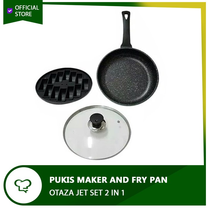 Loyang Cetakan Kue Pukis dan Wajan OTAZA JET SET 2 IN 1 ck915
