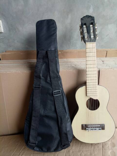 tas gitar mini  softcase guitalele sarung gitar kecil 1/4