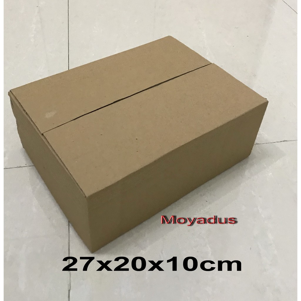 

kardus/karton/box, uk. 27x20x10 cm untuk packing (MP)