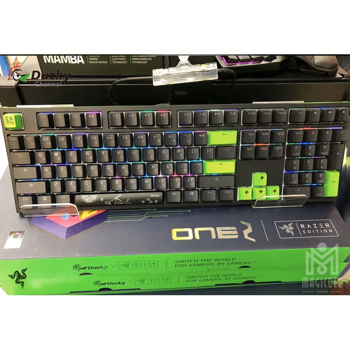 Jual Ducky One 2 RGB Razer edition Mechanical Gaming Keyboard Ducky x Razer Shopee Indonesia