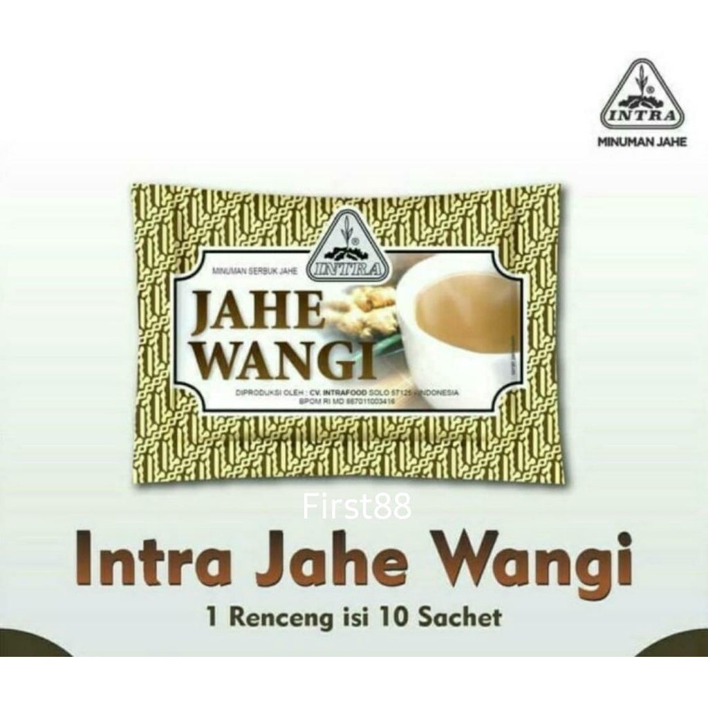 Jahe Wangi INTRA isi 10 Sachet