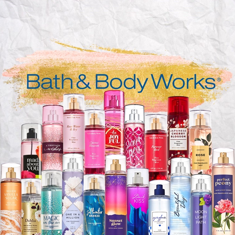 [SHARE IN JAR / DECANT] Bath and Body Works Fragrance Mist BBW Body Mist Tester Fairytale Sweet Pea 