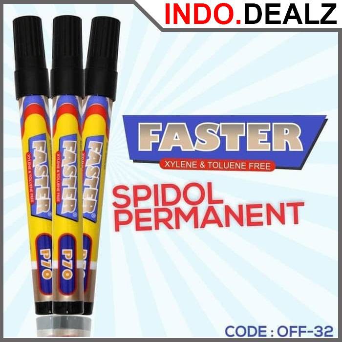 

Spidol Permanen Merk Faster Alat Kantor