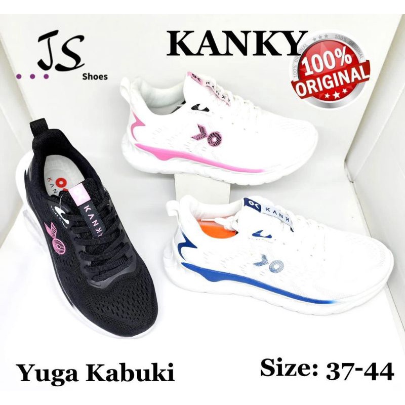 KANKY YUGA KABUKI - SEPATU SNEAKERS TALI DEWASA MERK KANKY