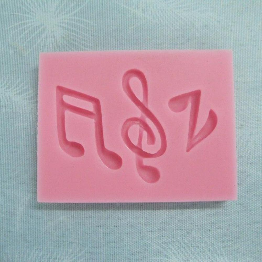 R-FLOWER Cetakan DIY Fondant Chocolate Musical Note