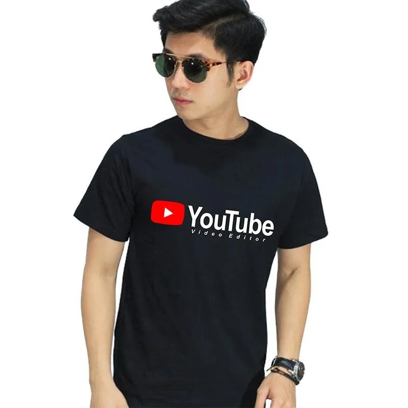 Custum sablon kaos channel youtube