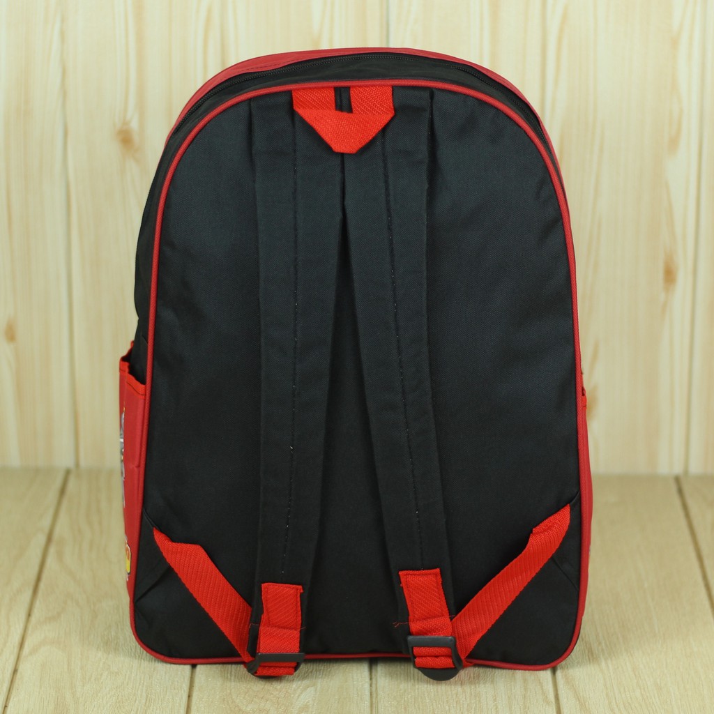 Tas Ransel Anak Laki Laki Motif Karakter Naruto Merah Tas Sekolah Kece Bahan Tebal Kuat Berkualitas