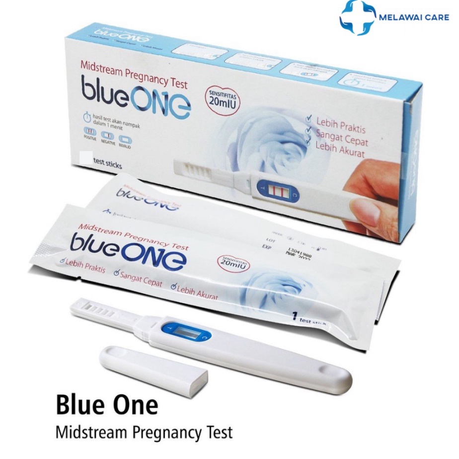 Tes Pack Kehamilan Hamil Digital Blue One Blueone Onemed tespek kehamilan tespack kehamilan sensitif