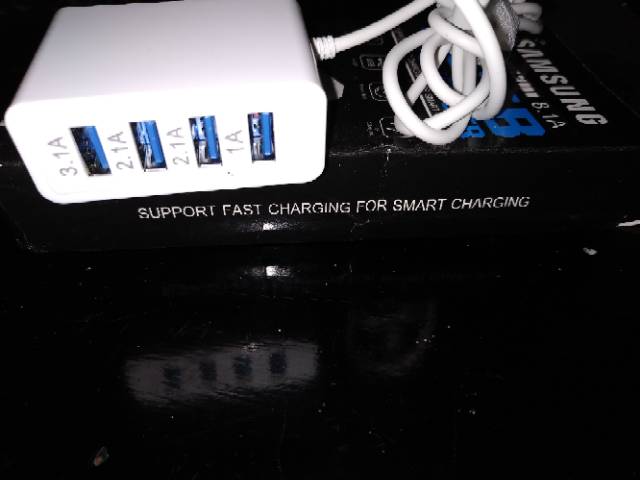 Charger Micro Usb+ 4 slot Usb