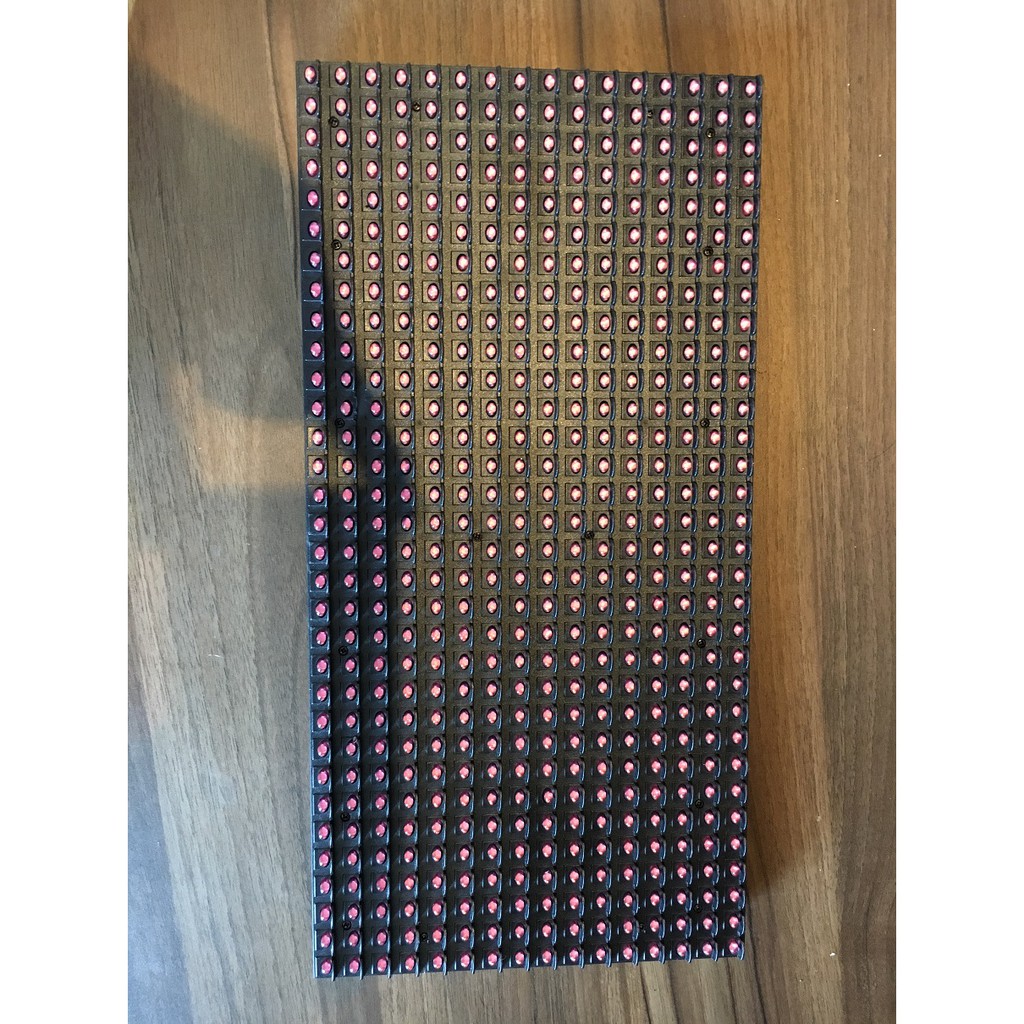 P10 DIP Red Merah LED Modules Running Text