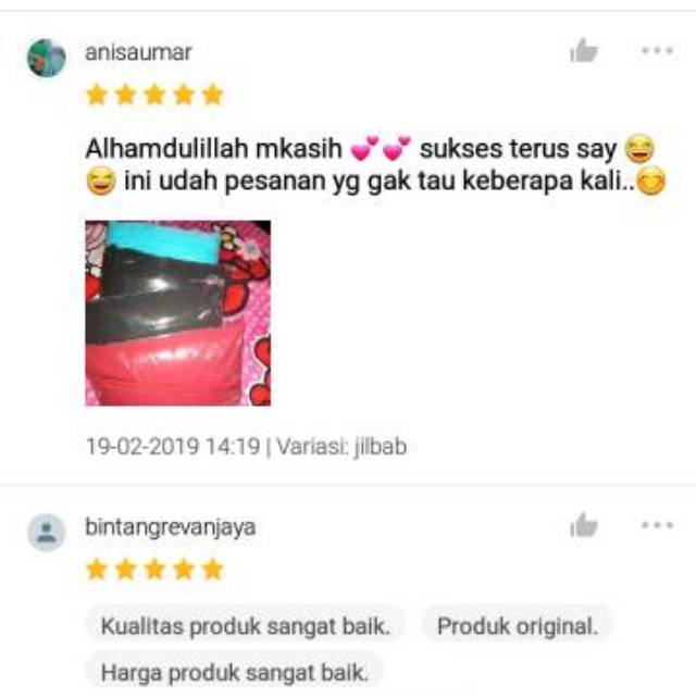 (1KG = 4PCS) PASTAN MALA SYARI FREE CADAR 2LAYER TANPA JAHIT BAWAH MATA-5