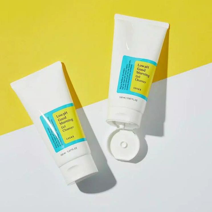 Kirim Langsung D97KU COSRX FACIAL WASH / LOW PH GOOD MORNING GEL CLEANSER 150ml / 20ml 96 Produk
