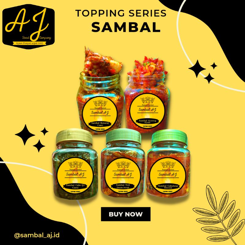 

Sambal Cumi || Sambal Cakalang || Sambal Ayam || Sambal Teri (Harga Reseller)