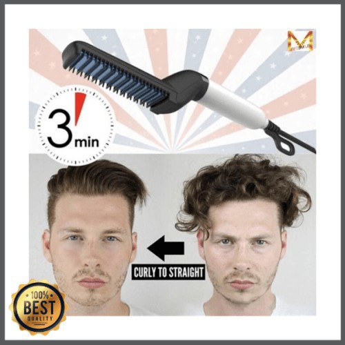 SISIR PELURUS RAMBUT PRIA - CATOK MAGIC 3IN1 - MEN STYLER CURLING IRON - VOLUMEZE FLATTEN SIDE