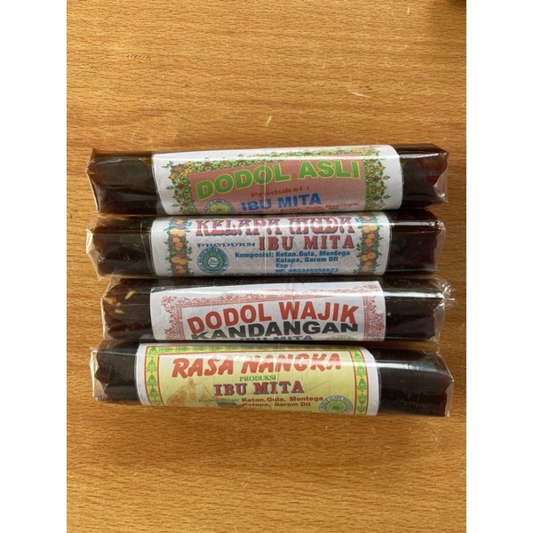 Dodol Asli Kandangan Produksi IBU MITA 150grm ( DODOL PANJANG , DODOL GILING ) | Dodol Kandangan | D