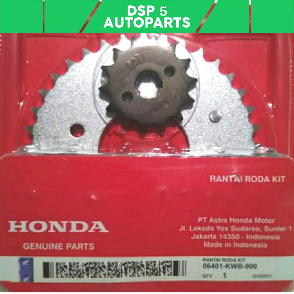 GEAR SET HONDA REVO ABSOLUTE BLADE REVO VIT BARANG ORI HGP
