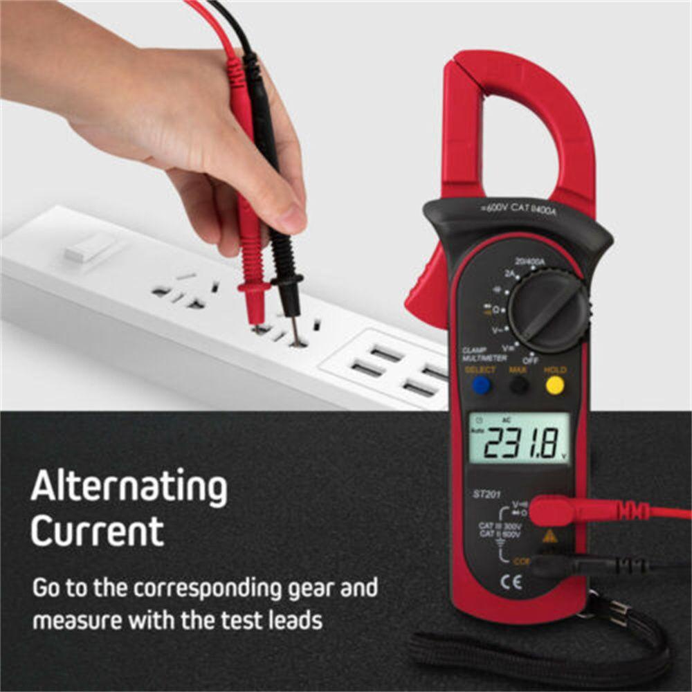 Solighter Digital Multimeter Tester Multifungsi Voltmeter AC DC Auto Range