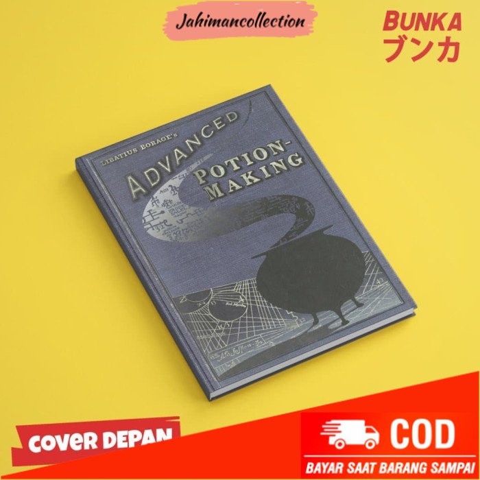 

✨ BISA COD ✨ Notebook Harry Potter Advanced Potion Making Hardcover A5 Buku Catatan