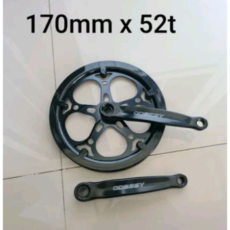 Crank Single 52t steel 52 T. odessy